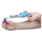 Aeroplane Sling Shot Foam Fidget Kids Toy in Bulk - Assorted